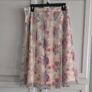 Gorgeous Nanette Lepore Floral Whimsy Skirt 4